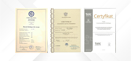 Сертифікат з польської мови